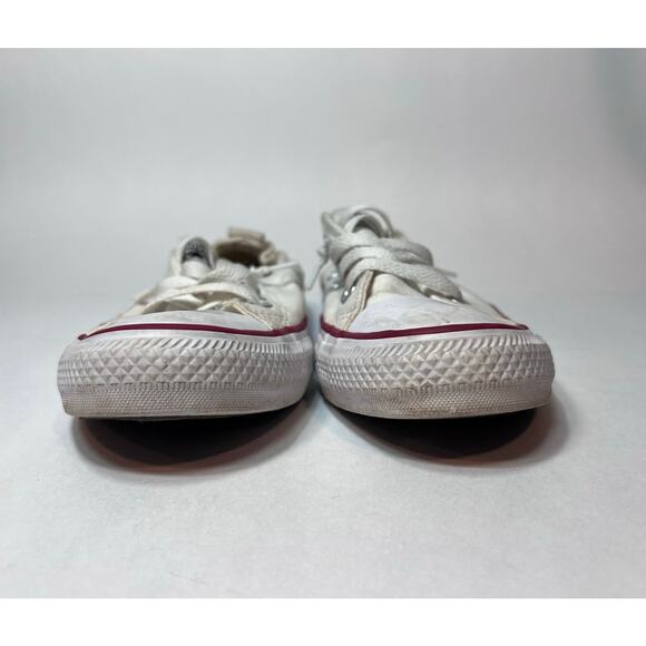 Converse Chuck Taylor All Star Women's White Shoreline Slip On Sneakers Size 8 - Picture 4 of 11
